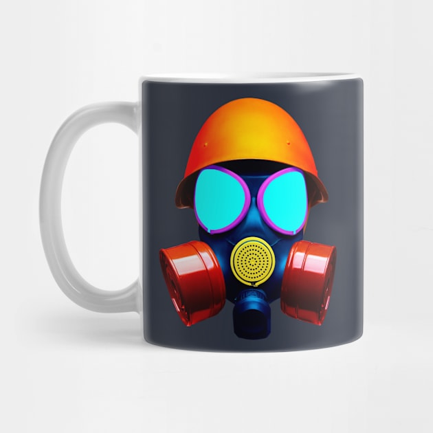 Gas Mask T-Shirt by DAVID COVID 19 T-Shirt